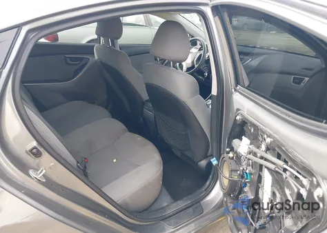 2012 Hyundai Elantra Gls z USA, uszkodzony, nr VIN 5NPDH4AE6CH148687